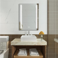 Зеркало с подсветкой для ванной комнаты Мессина 160х80 см
